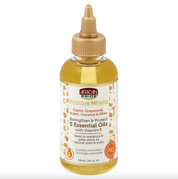 AFRICAN PRIDE MOISTURE MIRACLE – 5 Essentials Oils 118ml